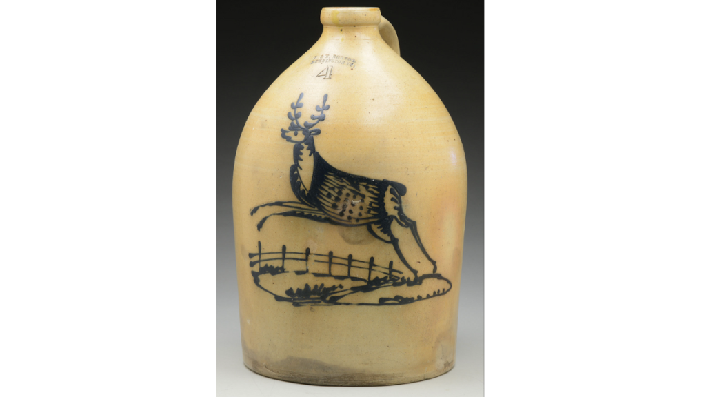 Morphy Auctions stoneware from 19th century