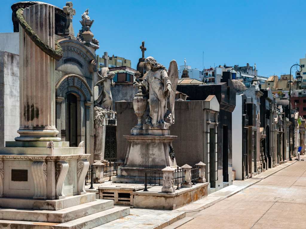 Tombs,In,Recoleta,Cemetery,(cementerio,De,La,Recoleta),In,Buenos
