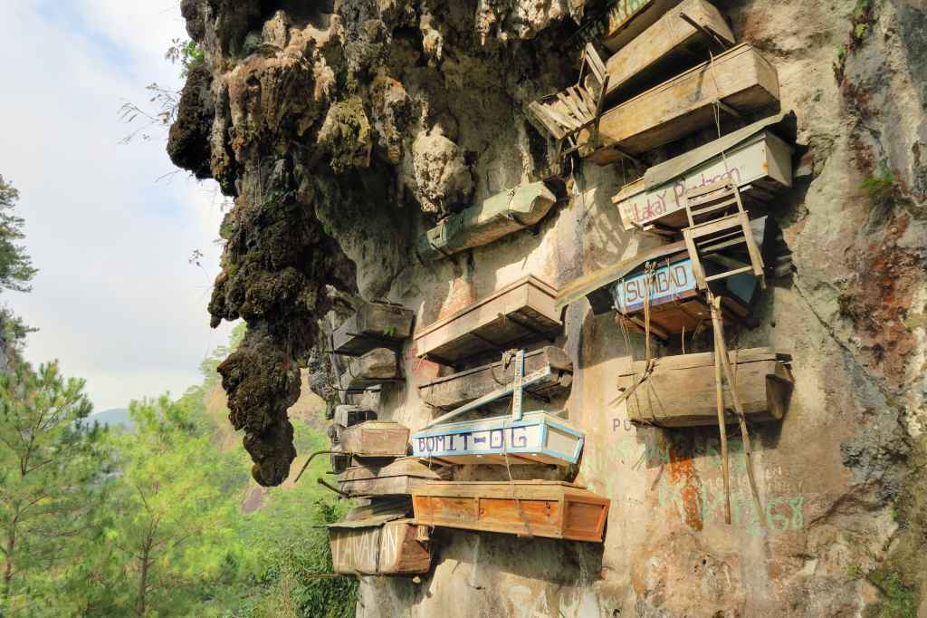 Hanging,Coffins,Of,Sagada,,Philippines