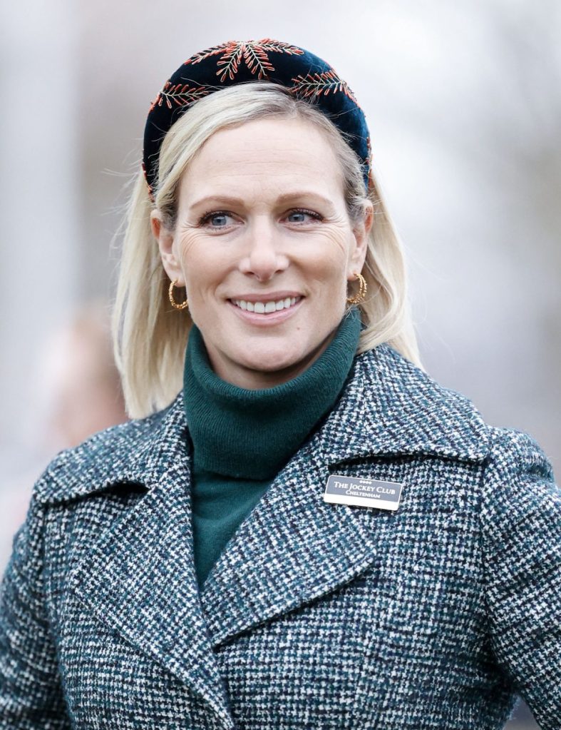 Zara Tindall in her role as Race Course Director attends the Spring Trials at at Cheltenham Race Course