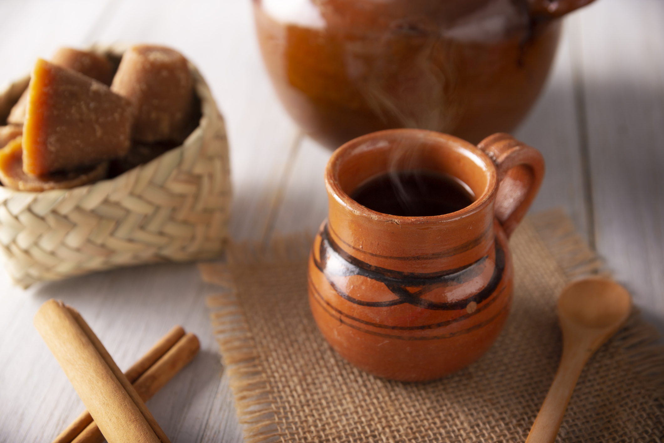 Café de Olla (coffee made in a clay pot)