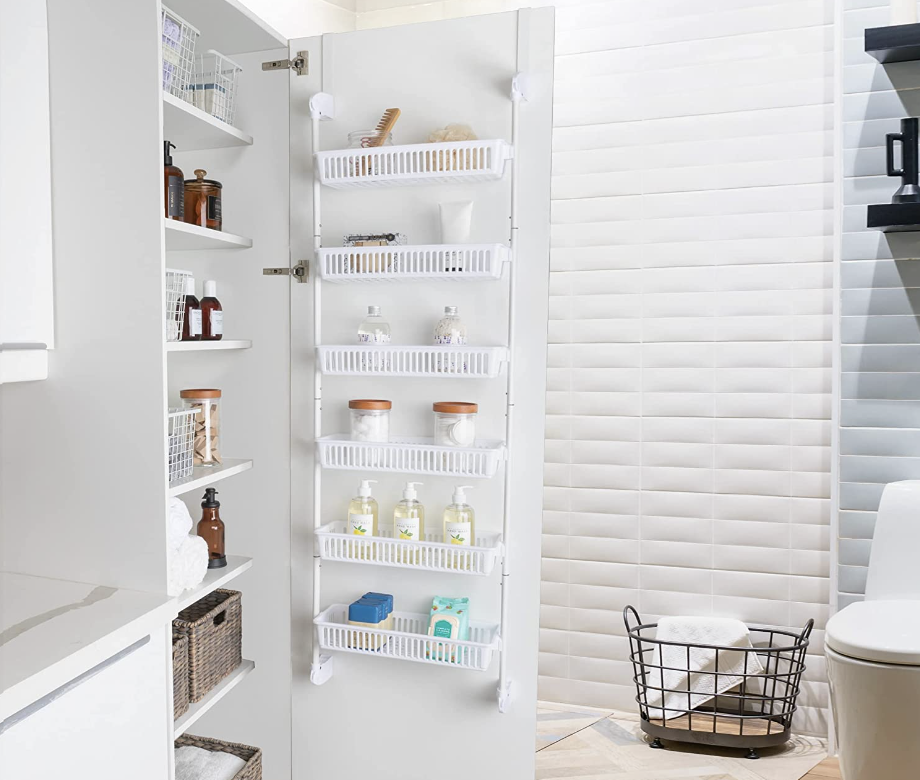 over the door shoe and clothing rack