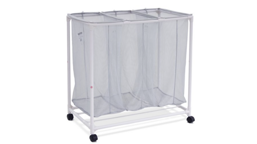 lightweight three part hamper