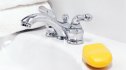 sparkling clean sink faucet