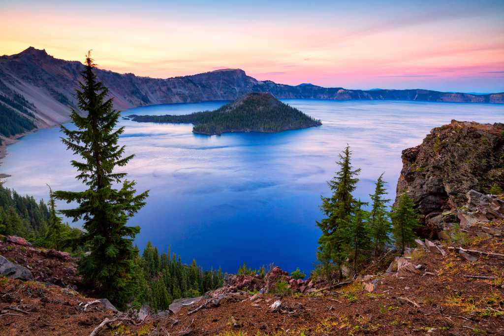 Crater,Lake,National,Park,In,Oregon,,Usa,-,Wizard,Island