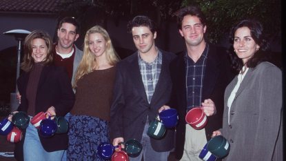 The Whole Cast Of Friends At The Nbs Press Tour