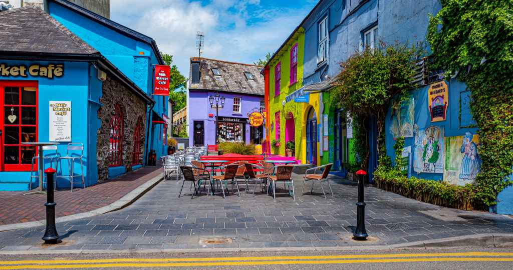Kinsale,,Ireland,,Circa,May,2019.,Colourful,Kinsale,Village,On,A