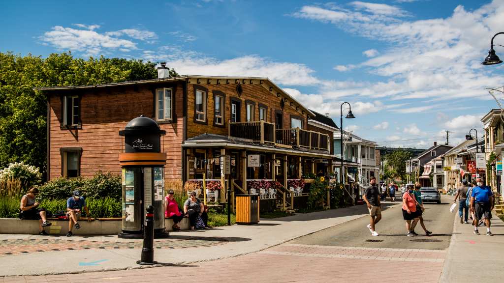 Baie,Saint,Paul,,Canada,-,August,20,2020:,City,View