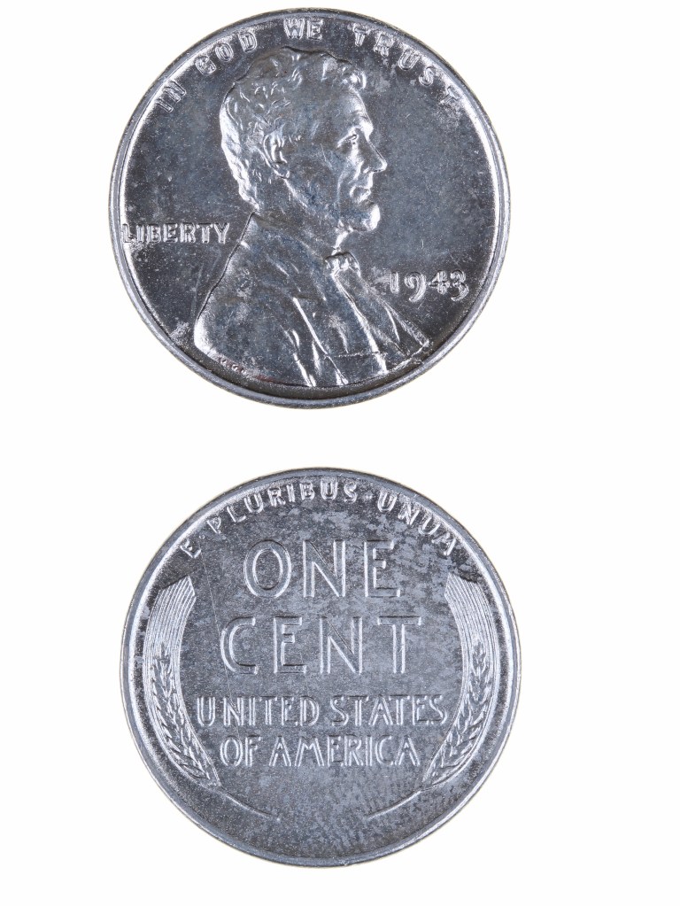 1943 Steel Wheat Cent