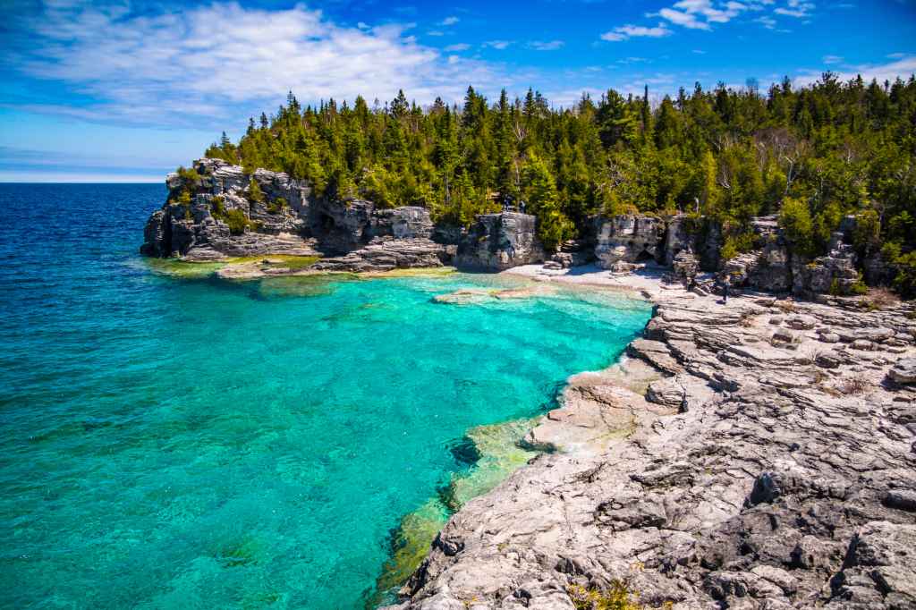 The,Indian,Head,Cove,In,The,Bruce,Peninsula,National,Park,