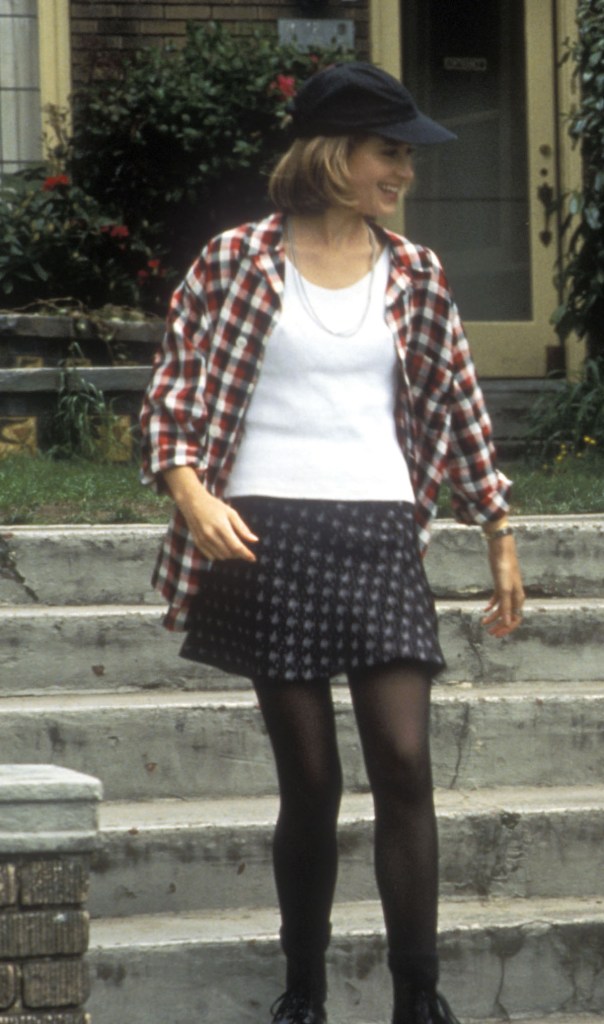 Actress Bridget Fonda in the 1992 movie Singles