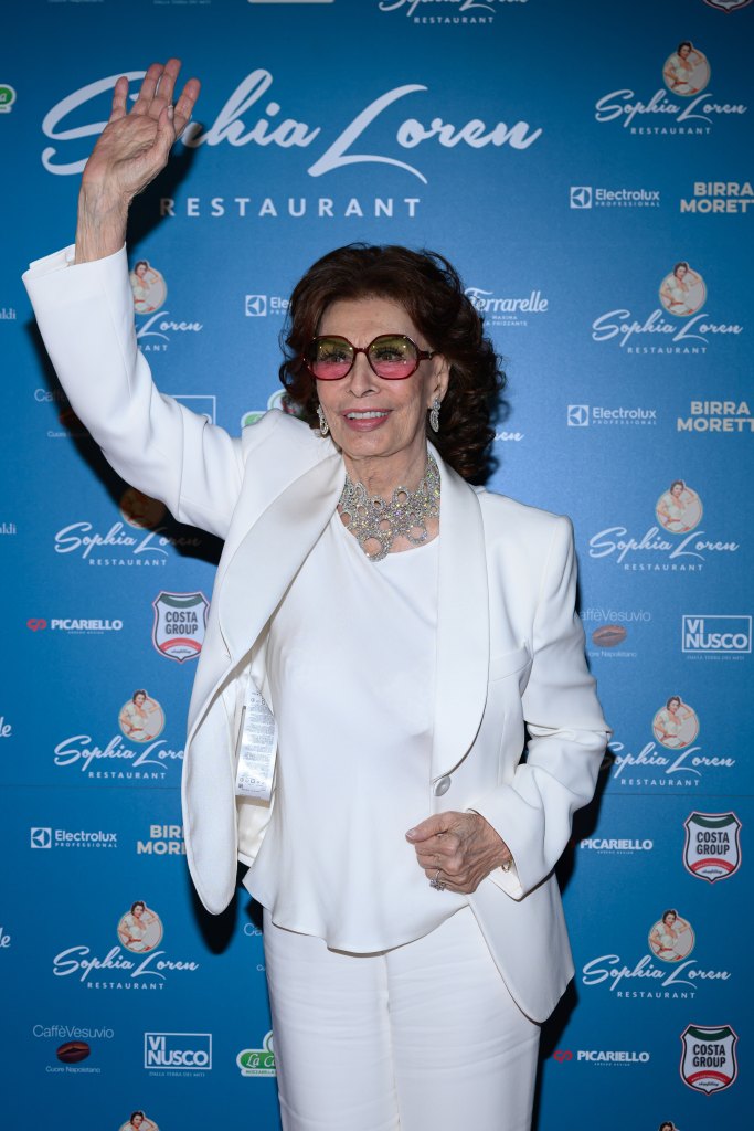 Sophia Loren restaurant opening, Milan, Italy – 10 Oct 2022