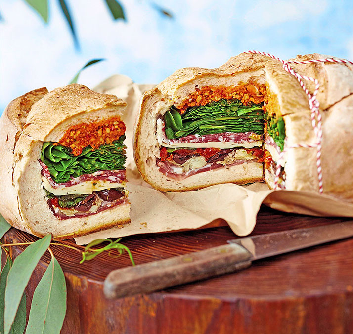 Tuscan muffuletta