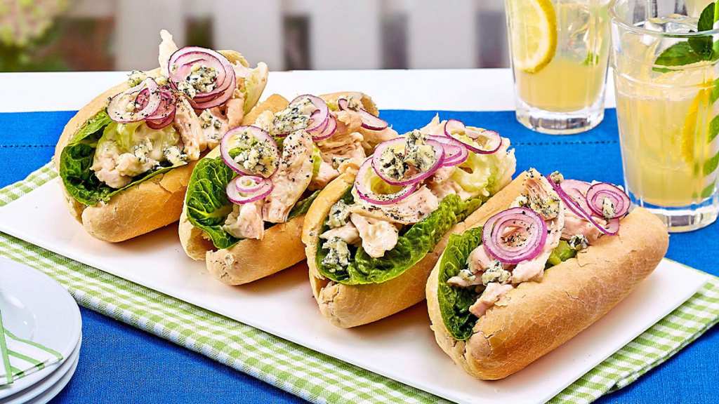 Buffalo Chicken Salad Sandwiches