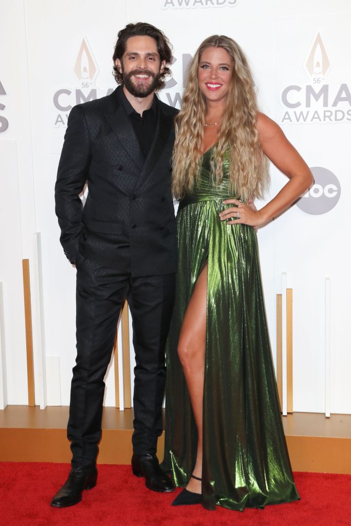 56th Annual CMA Awards, Arrivals, Nashville, Tennessee, USA - 09 Nov 2022

Thomas Rhett and Lauren Akins