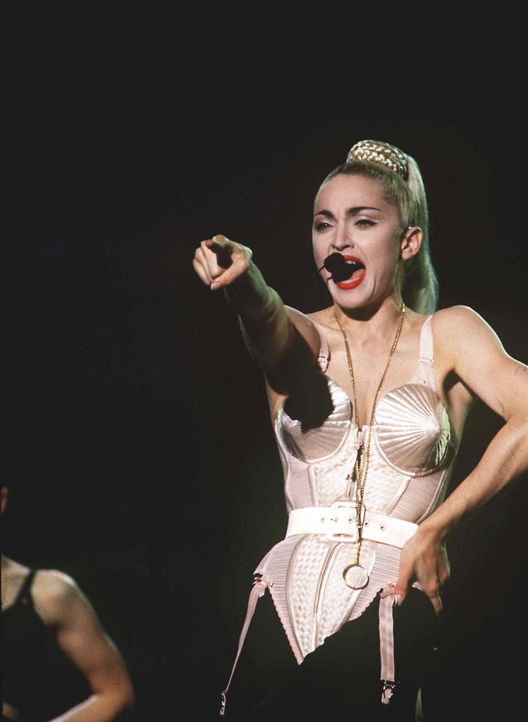 Madonna Performing on the ‘Blonde Ambition’ Tour, Tokyo, Japan – Apr 1990