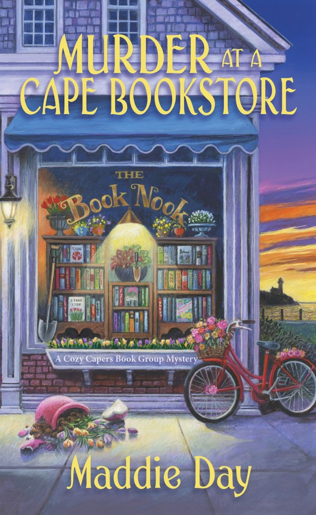 Murder at a Cape Bookstore by Maddie Day book cover