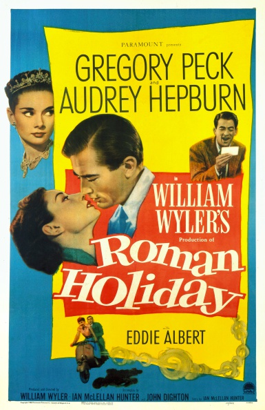 'Roman Holiday' movie poster