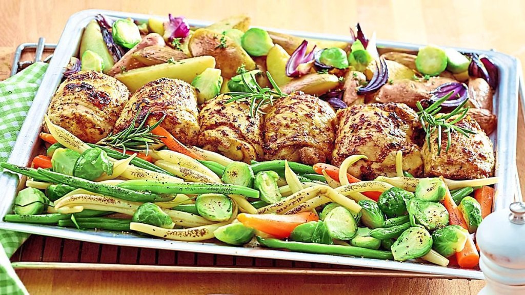 Sheet Pan Chicken & Veggies