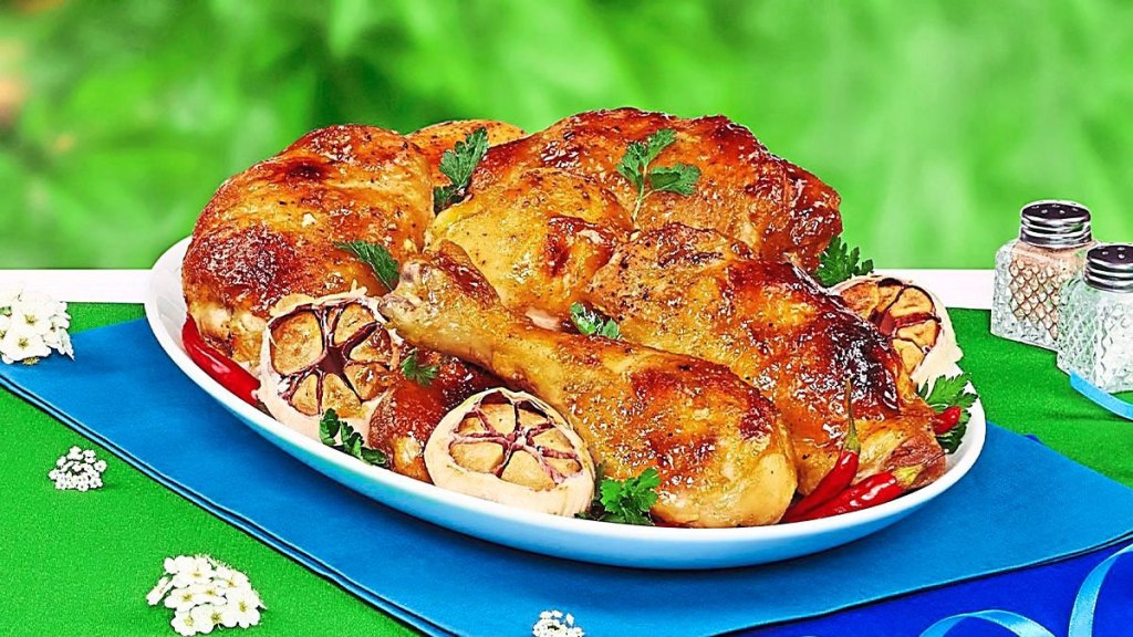 Air-Fryer Honey Mustard Chicken