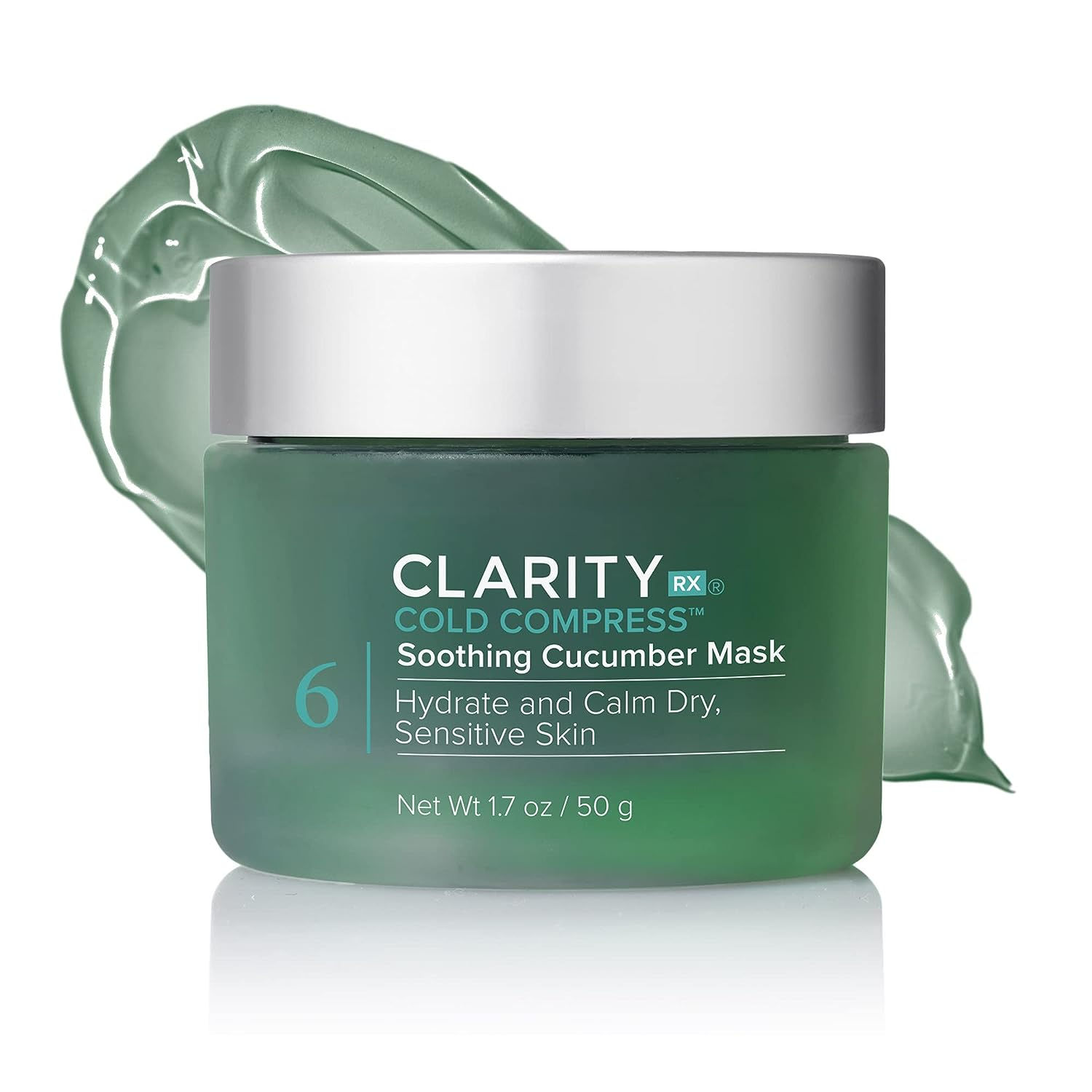 ClarityRx’s Cold Compress Soothing Cucumber Mask for cucumber benefits for skin