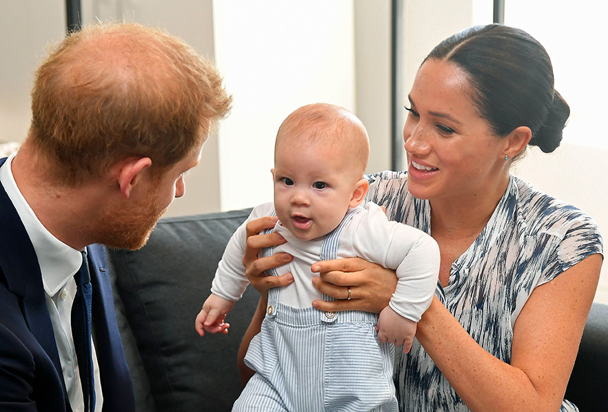Prince Archie with Harry and Meghan, 2019 King Charles III grandchildren