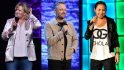 Chonda Pierce, Nate Bargatze and Anjelah Johnson Christian Comedians