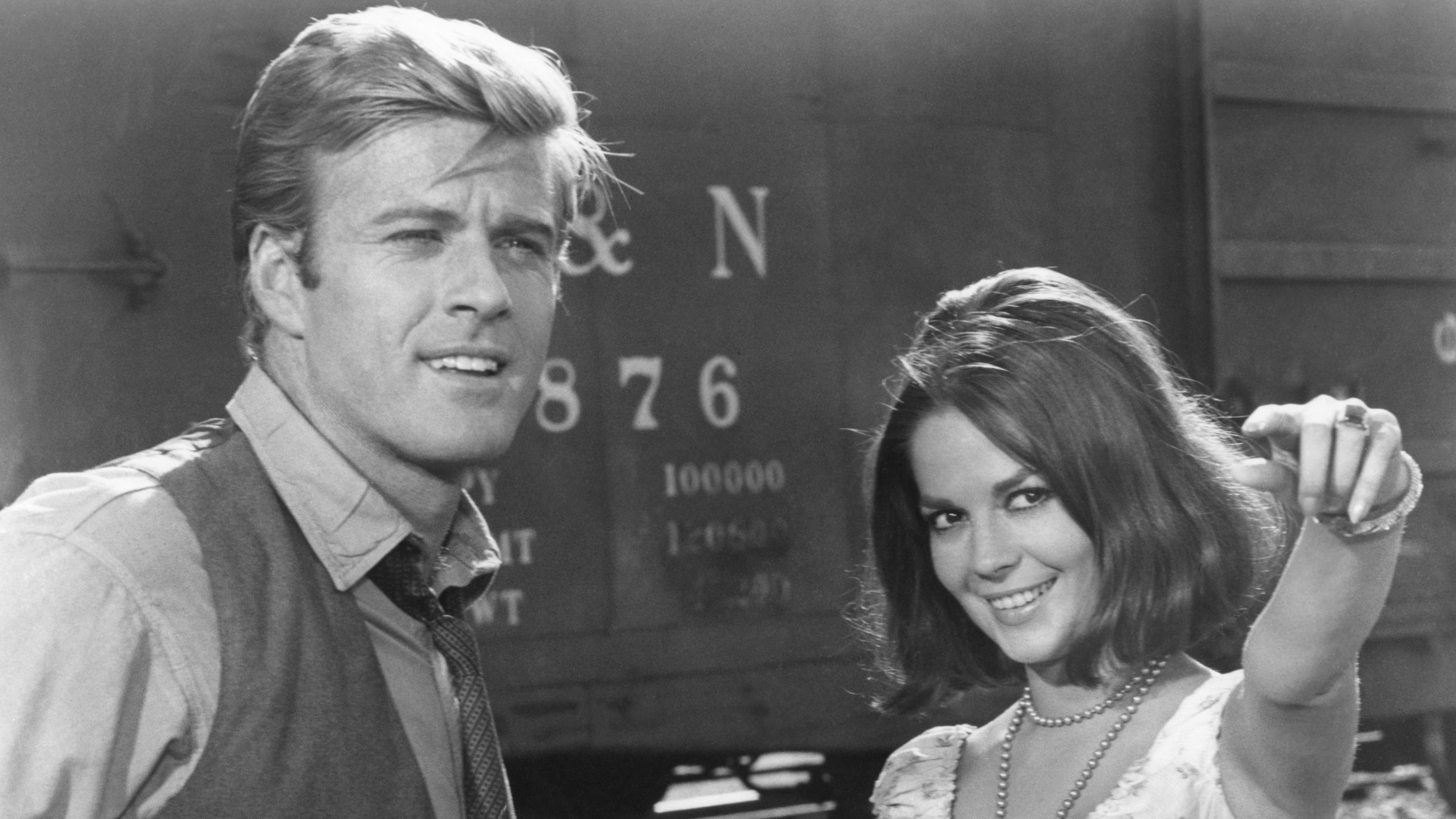 Robert Redford and Natalie Wood in This Property is Condemned