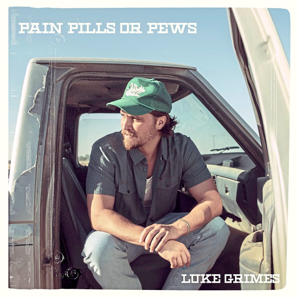 Pain, Pills or Pews, Luke Grimes' new album cover