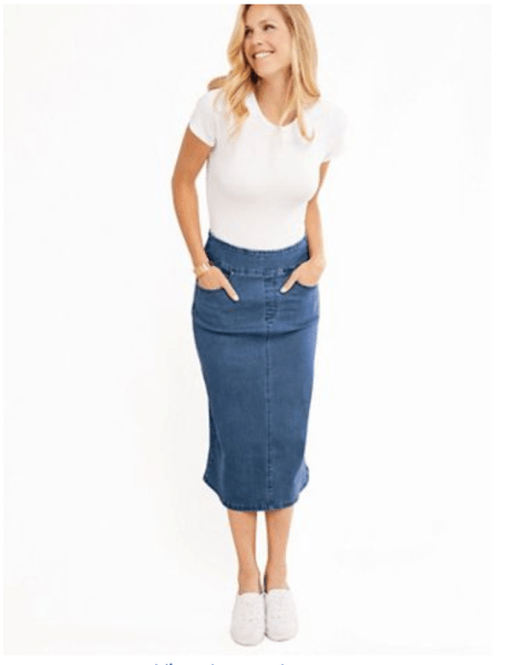 flat-waist-midi-skirt