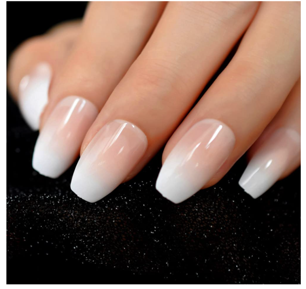 pink-white-ombre-nail