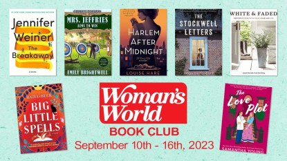 Book club feature image that shows 7 book cover photos