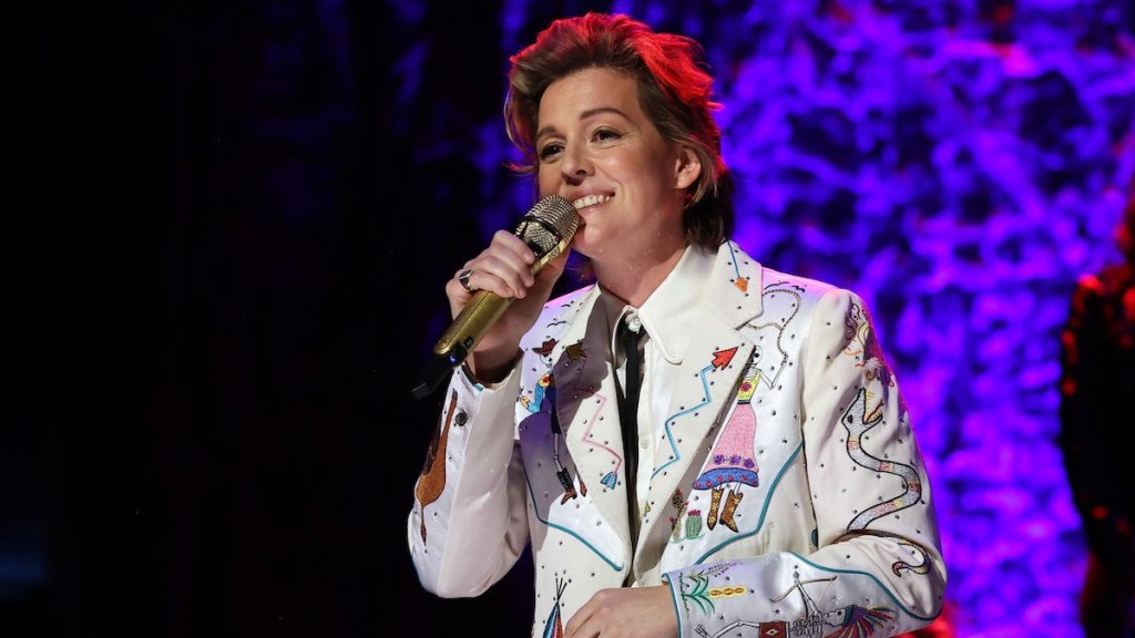 Brandi Carlile performs in honor of Tanya Tucker, 2023