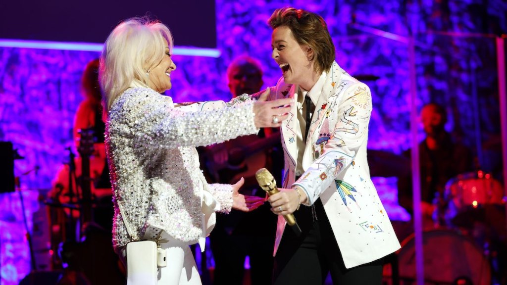Tanya Tucker joins Brandi Carlile onstage, 2023