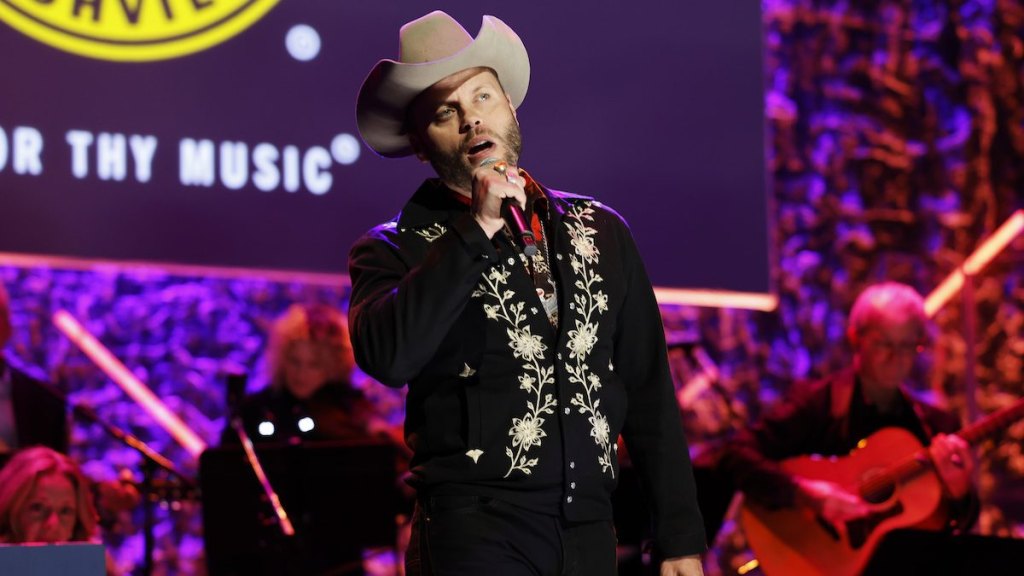 Charley Crockett performs in honor of Country Music Hall of Fame inductee Bob McDill, 2023 