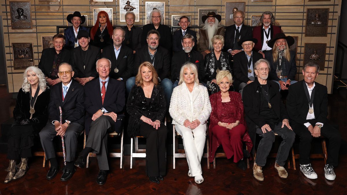 Country Music Hall of Fame stars attend the Class of 2023 Medallion Ceremony