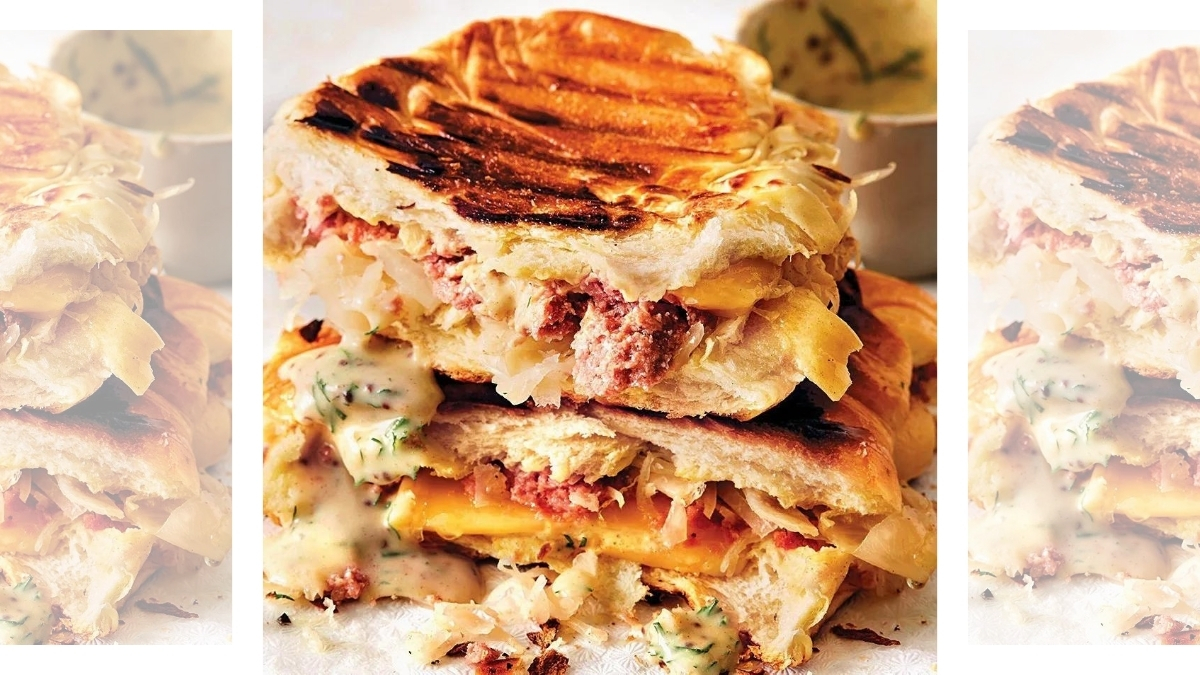 Reuben Paninis recipe