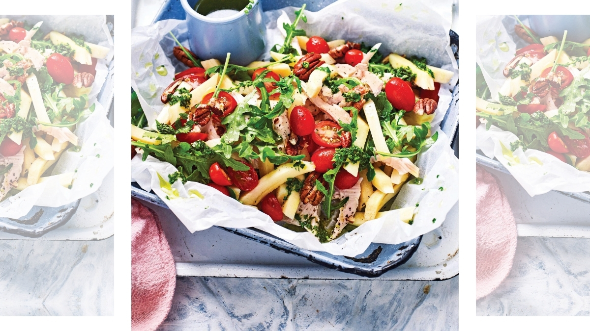 Basil-Chicken Pasta Salad redipe