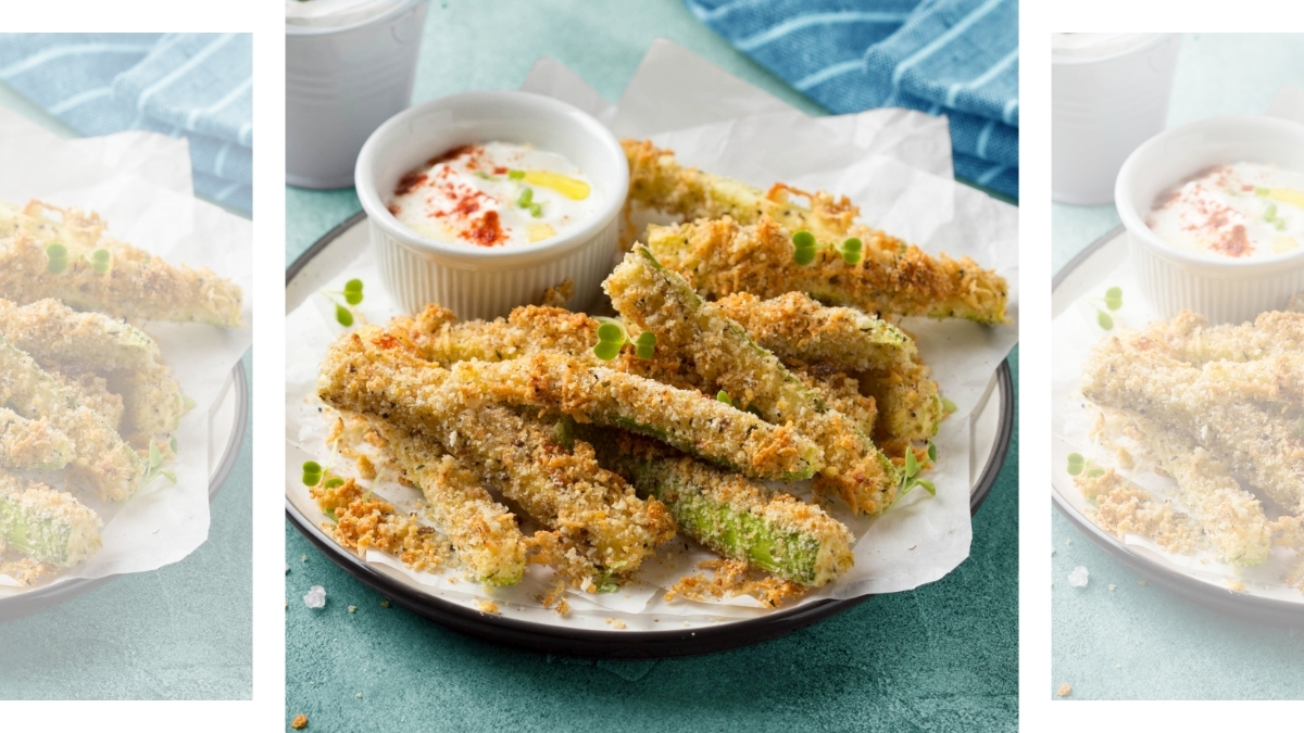 Crispy Oven Zucchini Fries recipe
