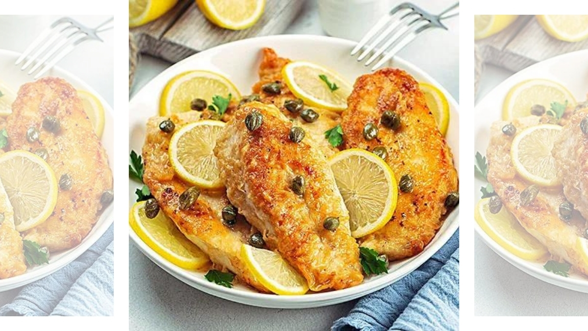 Tangy Lemon Chicken Piccata recipe