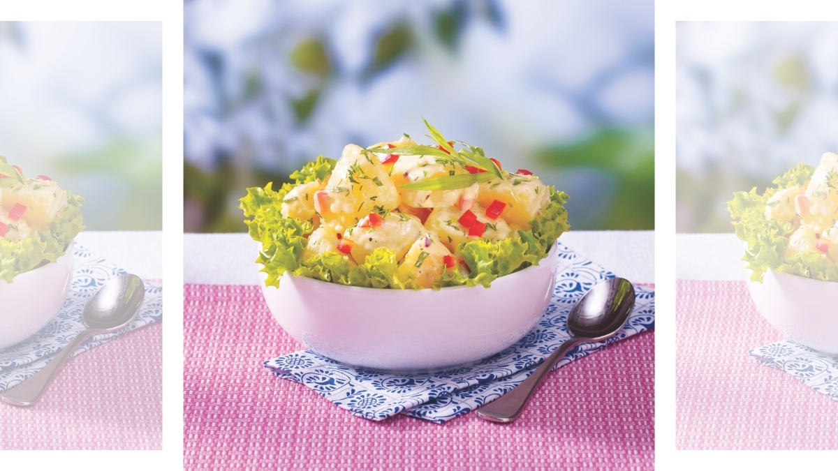 Tangy Herbed Potato Salad recipe