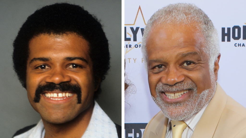 Ted Lange in 1985 and 2019