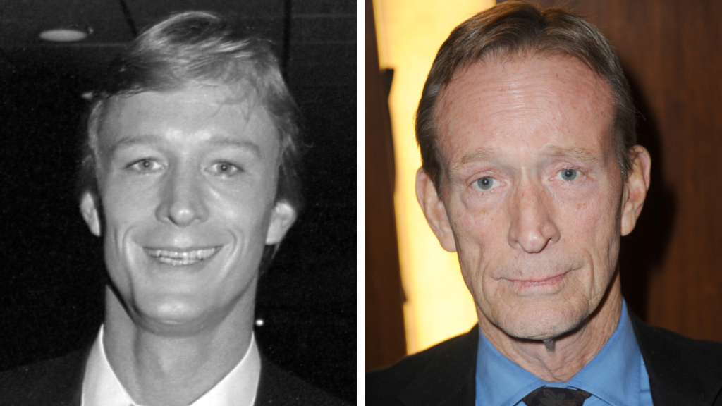 Ted Shackelford in 1983 and 2013