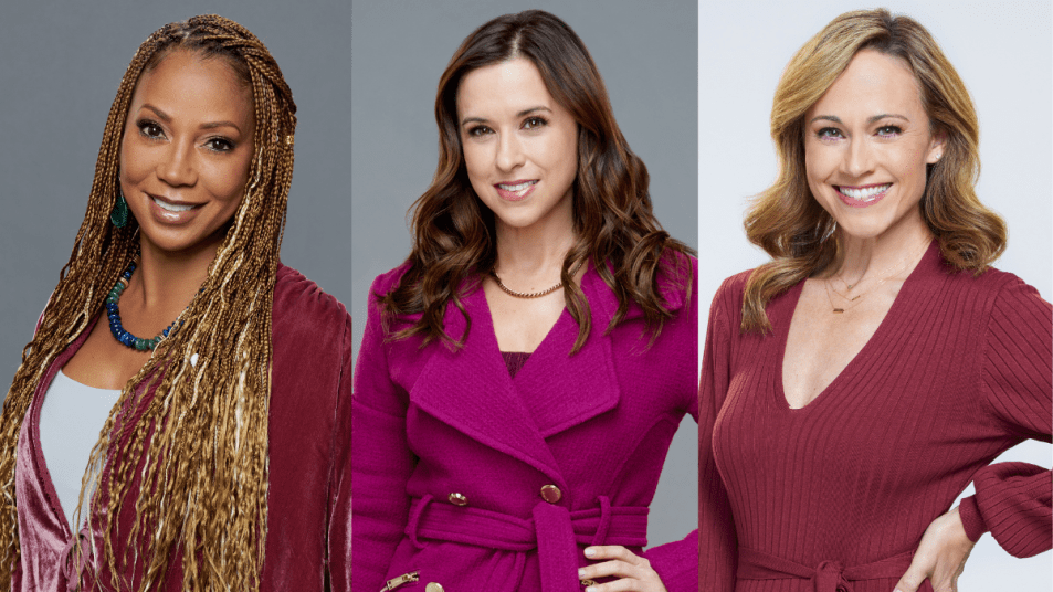 Holly Robinson Peete, Lacey Chabert and Nikki DeLoach