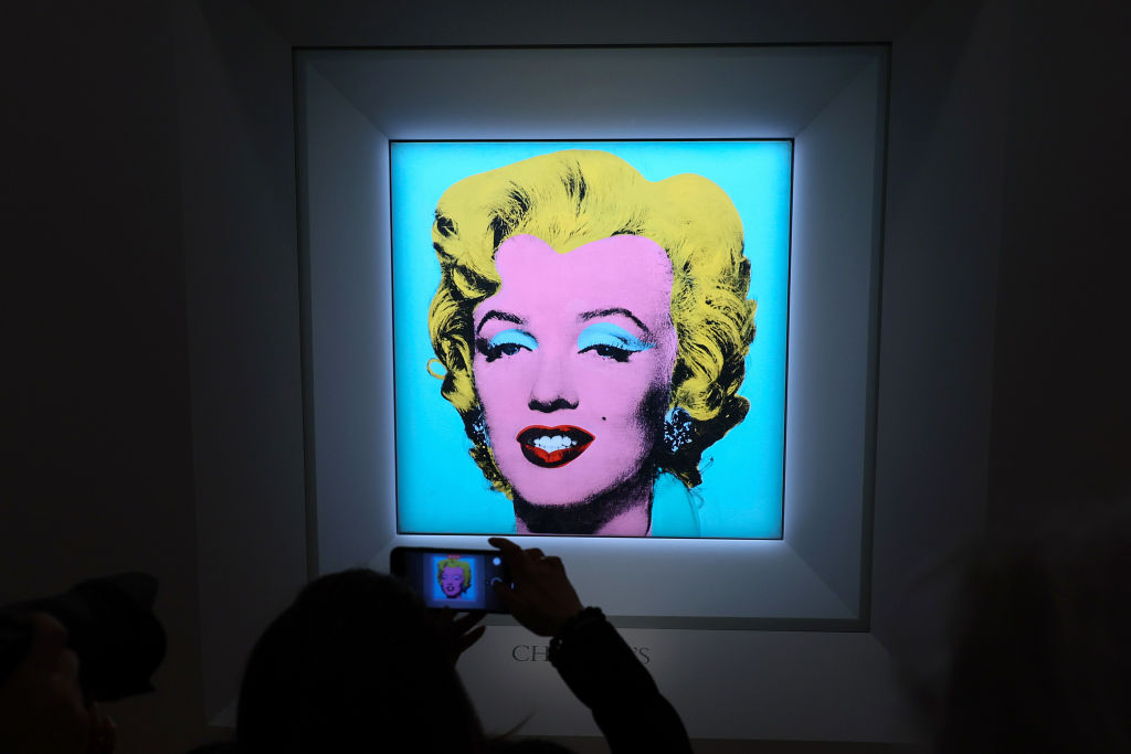 Andy Warhol's picture of Marilyn Monroe