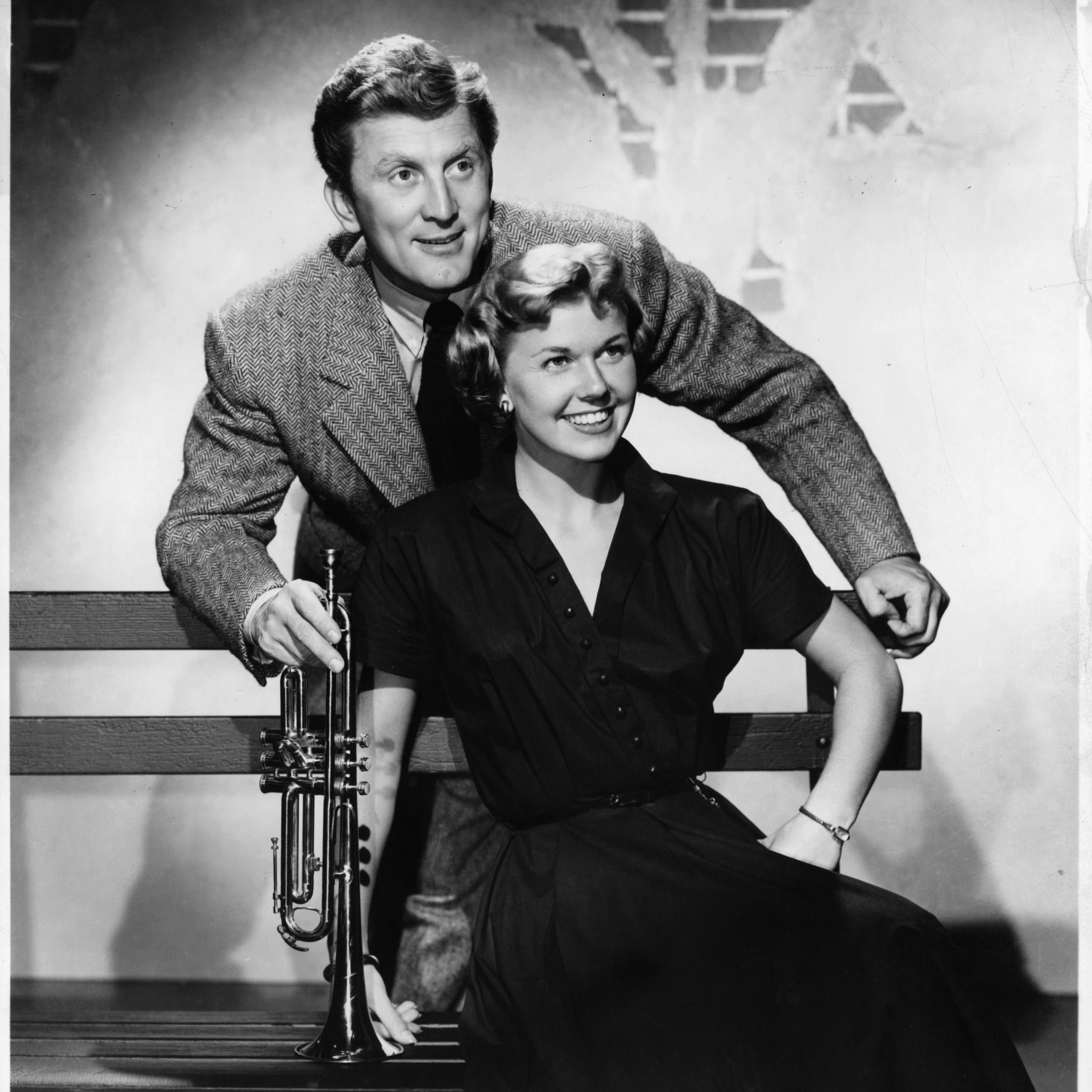 Kirk Douglas and Doris Day, Young Man With a Horn, 1950