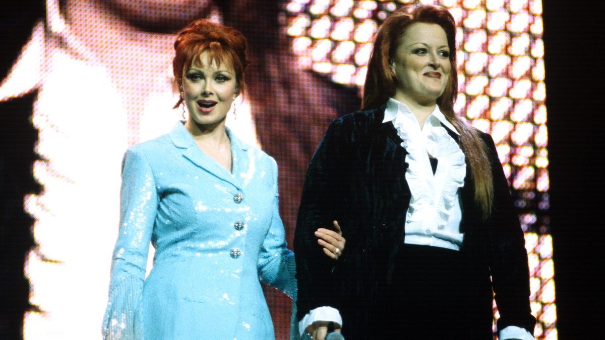 Naomi Judd and Wynonna Judd of The Judds in concert, 2000