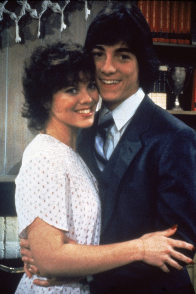 Erin Moran and Scott Baio in 'Joanie Loves Chachi' (1982)