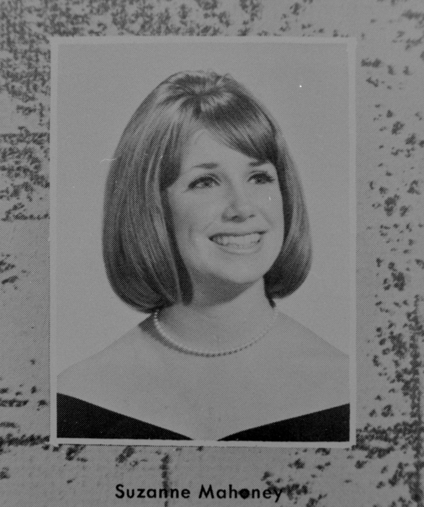 Suzanne Somers' 1964 high school yearbook photo