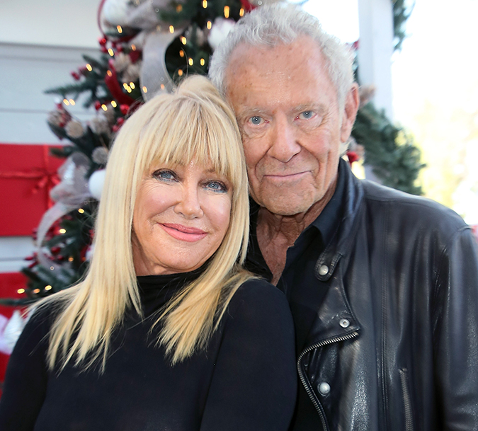 Suzanne Somers with husband Alan Hamel in 2017